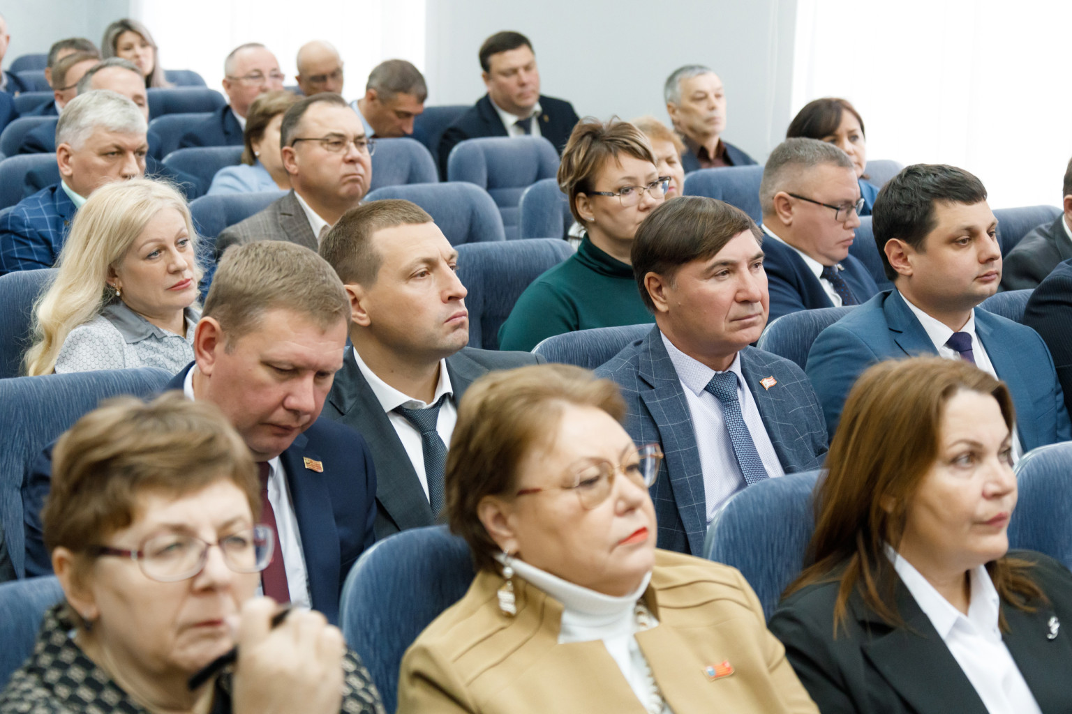 Фото О.Татаркин В Законодательном Собрании состоялось совещание с председателями представительных органов городских округов и муниципальных районов