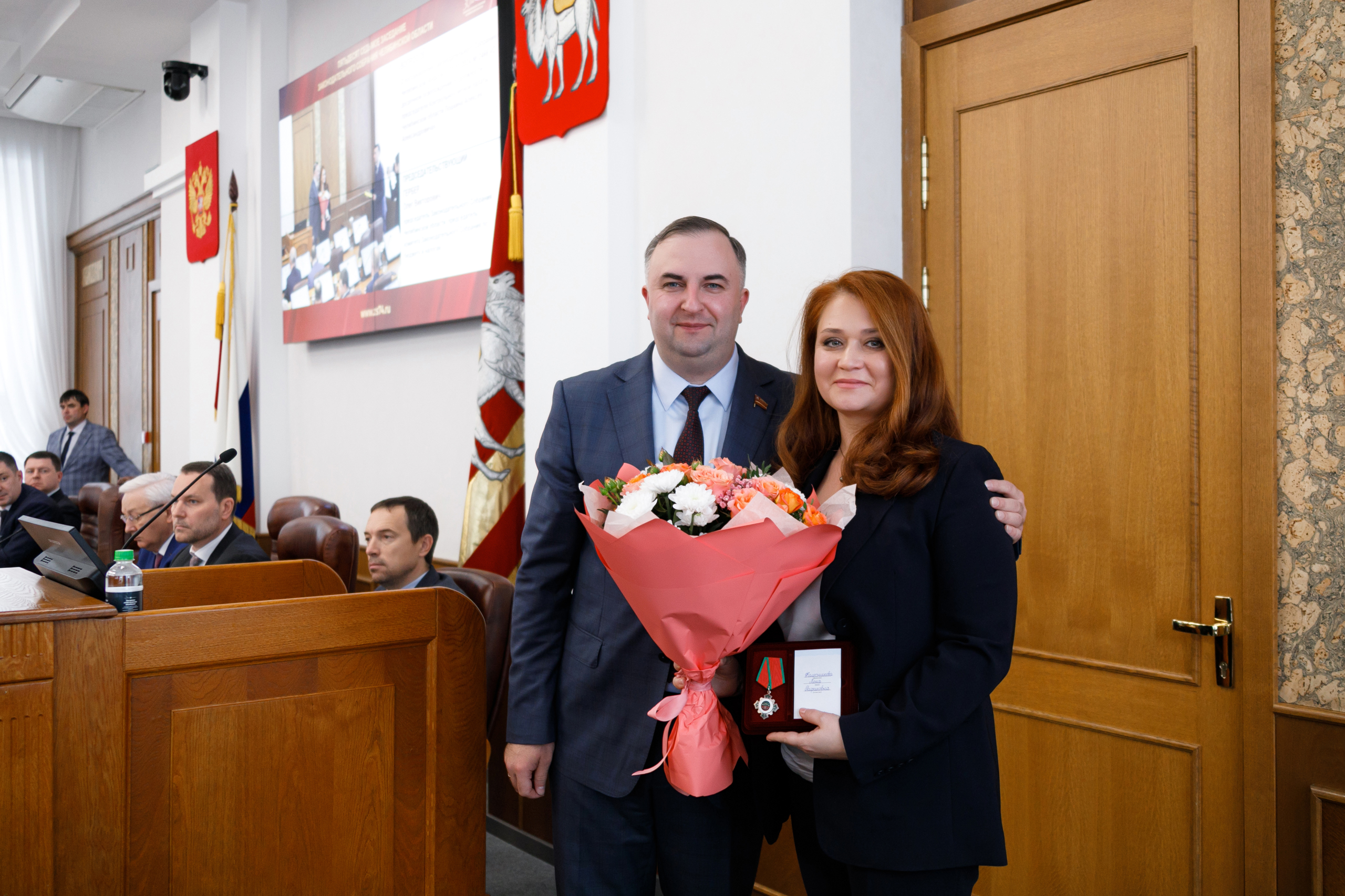 Фото управления информационной политики Лена Колесникова награждена орденом «За заслуги перед Запорожской областью»