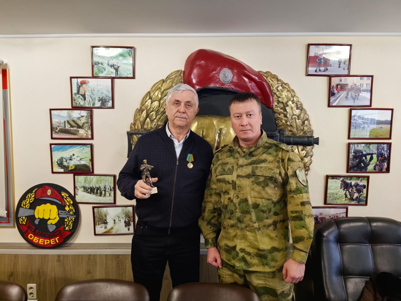 Валерий Филиппов побывал в гостях у челябинского отряда спецназа