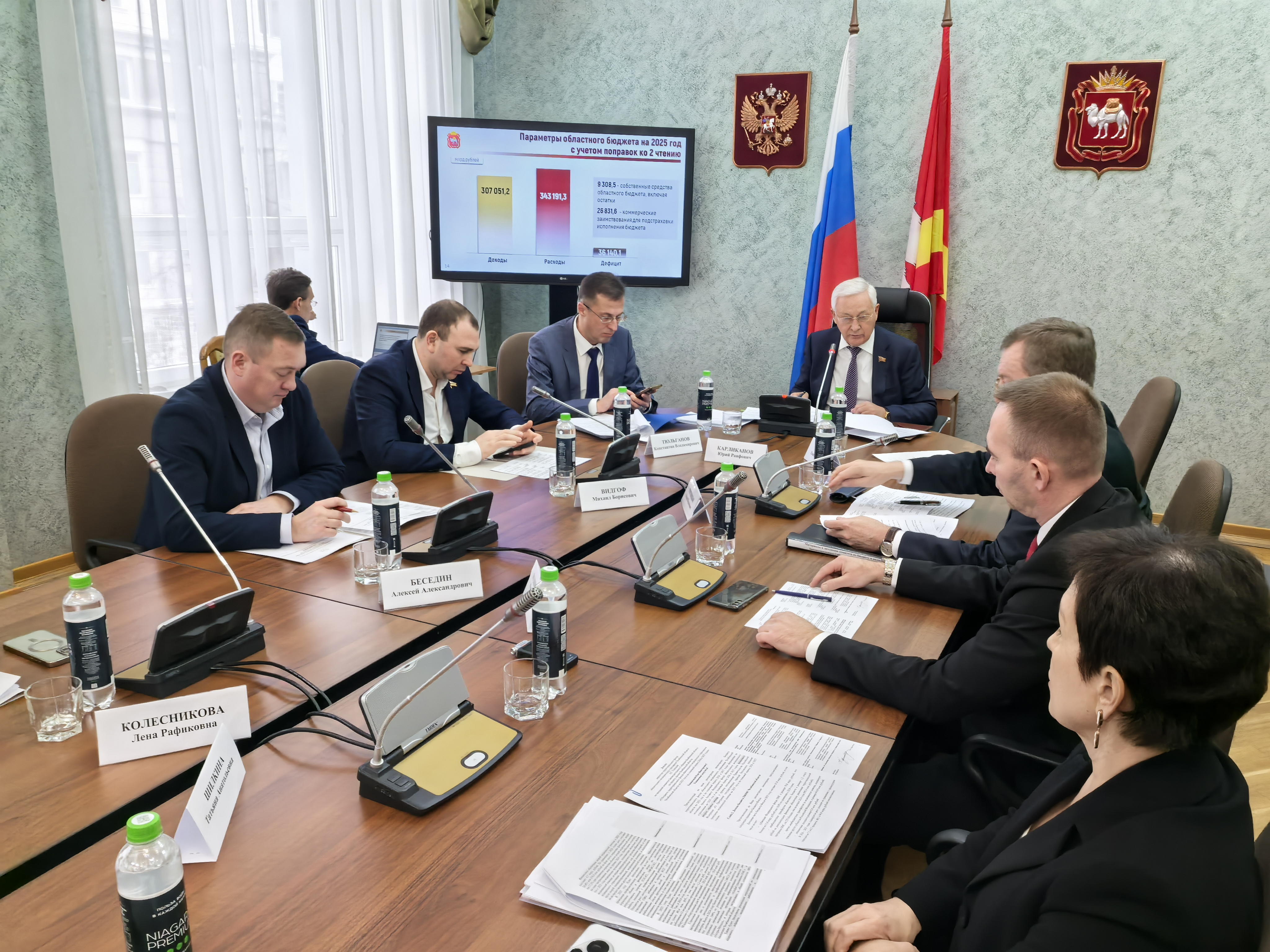 Внесенные губернатором области поправки ко второму чтению проекта областного бюджета на 2025–2027 годы поддержаны комитетом Законодательного Собрания по бюджету и налогам