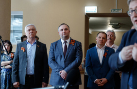 В Законодательном Собрании открылась выставка «Медаль за доблесть трудовую…»