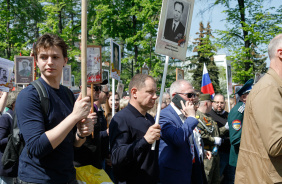 Депутаты Законодательного Собрания приняли участие в акции "Бессмертный полк"