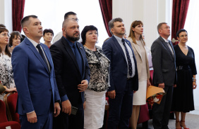 Церемония награждения работников сферы здравоохранения