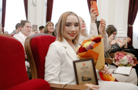 Церемония награждения победителей конкурса молодежных проектов "Челябинская область - это мы!"