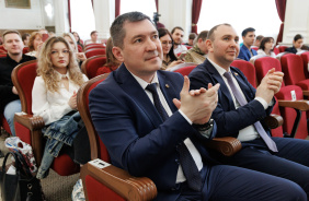 Церемония награждения победителей смотра-конкурса молодежных парламентских формирований и конкурса "Парламентские дебаты"