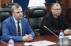Заместитель председателя Законодательного Собрания Олег Гербер с рабочим визитом посетил Чеченскую Республику