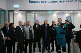 Председатель Законодательного Собрания Александр Лазарев посетил крупнейший в мире нефтехимический комплекс «ЗапСибНефтехим»