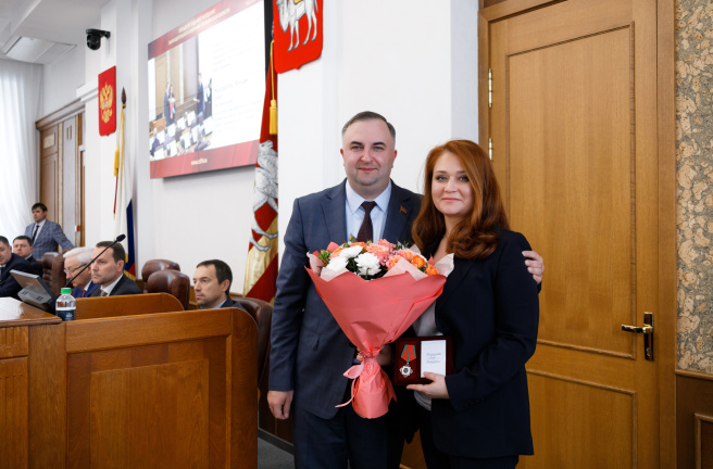 Лена Колесникова награждена орденом «За заслуги перед Запорожской областью»