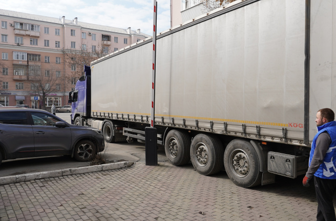 20-тонная фура с гуманитарным грузом отправлена в Донецкую Народную Республику