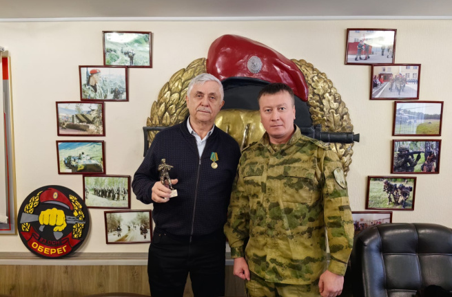 Валерий Филиппов побывал в гостях у челябинского отряда спецназа