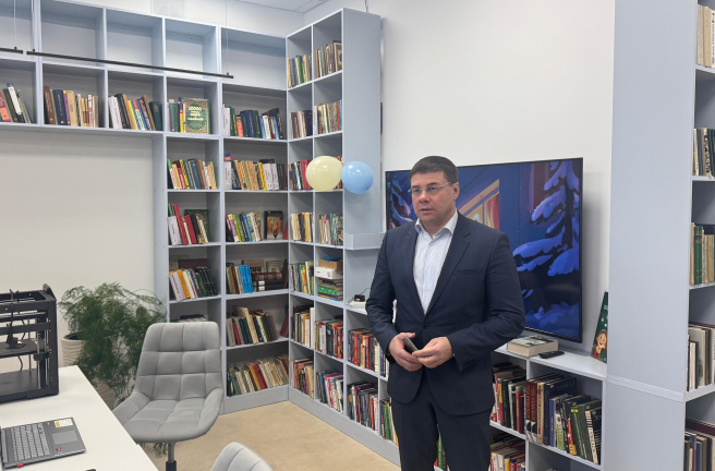 При участии депутата Законодательного Собрания области Александра Решетникова произведен ремонт в Ашинской городской библиотеке