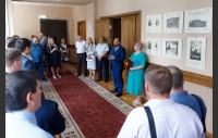 В областном парламенте открылась выставка, посвященная истории Хивинского ханства