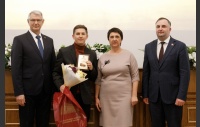 Церемония вручения премии победителям конкурсов журналистских работ 