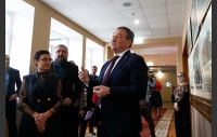 Сегодня в Законодательном Собрании открыли выставку «Ковала целина людской характер…», подготовленную сотрудниками Объединенного государственного архива Челябинской области
