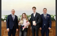 Церемония награждения победителей смотра-конкурса молодежных парламентских формирований и конкурса "Парламентские дебаты"