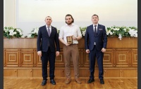 Церемония награждения победителей смотра-конкурса молодежных парламентских формирований и конкурса "Парламентские дебаты"
