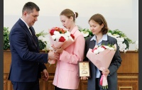 Церемония награждения победителей смотра-конкурса молодежных парламентских формирований и конкурса "Парламентские дебаты"