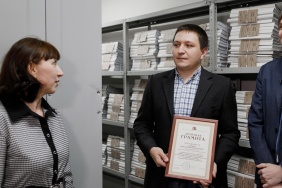 В Законодательном Собрании появился свой архив. 