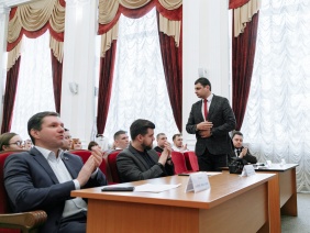 В Законодательном Собрании прошла очная защита проектов смотра-конкурса молодежных парламентских формирований 