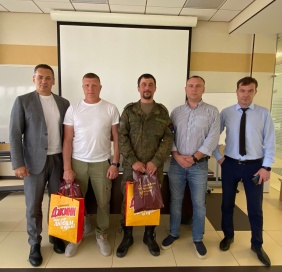 Олег Садовских встретился с мобилизованными