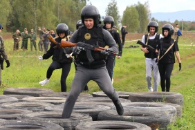 Председатель Законодательного Собрания Олег Гербер дал старт военно-патриотическим играм