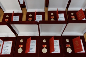 Церемония вручения премии работникам дорожной отрасли