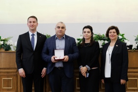 Церемония вручения премии работникам дорожной отрасли