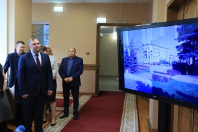 Открытие фотовыставки "Одно здание в зеркале разных эпох"