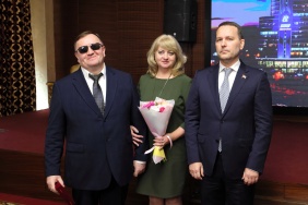 Церемония награждения лауреатов премии Законодательного Собрания участникам физкультурно-спортивного движения инвалидов
