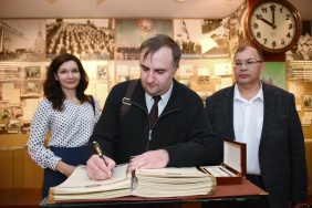 Олег Гербер познакомился с опытом работы Республиканского агентства по печати и массовым коммуникациям Татарстана